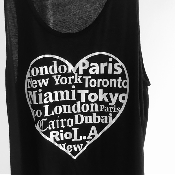 American Apparel x Millionera One Love Unisex Graphic Tank Top - Picture 7 of 8